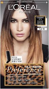 Wild ombre no 1 is meant for. L Oreal Preference Wild Ombre 01 Hair Dye Amazon Co Uk Beauty