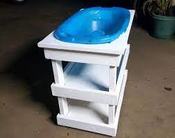 ← 15 cute crocheted baby blankets → pretty homemade spring table centrepieces. Pallet Baby Baath Stand Diy Easy Pallet Ideas