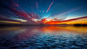 This Artist S Depiction Shows A Gas Giant Planet Rising Over The Horizon Of An Alien Waterworld New Research Shows That Oce Super Terra Planetas Astrobiologia