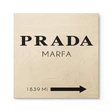 Schere, ein bleistift, edding, tesafilm sowie lineal hat sicherlich jeder im haushalt. Holzposter Prada Marfa Quadratisch Wall Art De