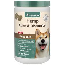 Do cats have cannabinoid receptors? Naturvet Hemp Aches Discomfort Plus Hemp Seed Soft Chews For Dogs Count Of 60 Petco