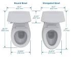 Champion MAX Right Height Elongated Toilet - GPF