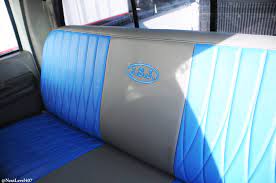 If your seat cover is attached with a tension wire, note the location of the tension wire that keeps the seat intact. Custom Back Seat Truck Bench Leather Orlando Custom Audio