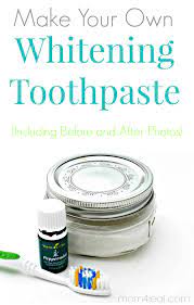 Making your own teeth whitening paste at home is fun, increases the brightness of your smile and attacks the foods and drinks that are the worst culprits related article: Homemade Natural Whitening Toothpaste Recipe Mom 4 Real