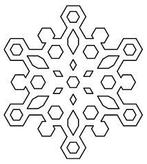 Basic Snowflake Snowflake Coloring Pages Snowflake Template Pattern Coloring Pages