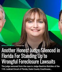 Homeowner Announces Victory in Florida Against Wrongful Foreclosure,  Quietly Affirmed