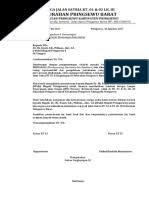 Sesuai dengan permohonan yang dilayangkan oleh persatuan kendaraan bermotor nomor:02/iv/2017 tanggal 2 ada ketentuan yang berhubungan dengan surat jalan, di mana secara umum, surat jalan khusus untuk pengiriman. Contoh Surat Permohonan Penerangan Jalan Umum