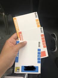Use our easy to use ticket selector to gain experience a weekend with some of the most talented people in arts and entertainment by purchasing new york comic con tickets online with ticketsmarter. I Just Realized That Comic Con Gave Me Tickets For 3 Days And I Only Bought For 2 Days Comiccon