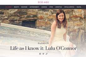 Roger g o'connell, florence o'connell and 4 other siblings. Clothes Doctor S Founder Lulu O Connor Interviewed For Eco Age By Clothes Doctor Admin