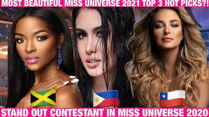 From the top 16, the miss universe philippines 2020 is now down to only five contenders who will continue their journey to vie for the most prestigious crown. Most Beautiful Top 3 Miss Universe Rabiya Mateo First 2021 Stand Out Contestants By Fan Votes Youtube
