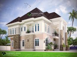 Architectural Design Of A Proposed 6 Bedroom Duplex In Anambra State Nigeria View 2 Duplex House Design Duplex Design Philippines House Design