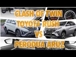 Perodua aruz suv specifications compared to honda br v toyota. Toyota Rush Vs Perodua Aruz Price Powertrain Comparison Youtube