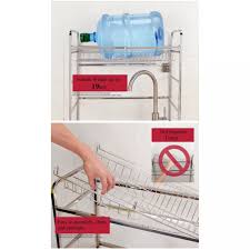 Hiasannya bersumberkan fesyen dan hiasan dalaman terkini, memberikan gaya yang pelbagai dan mengambarkan keunikan tersendiri kepada isi rumah. Hk151 304 Stainless Steel 1 Tier Bowl Dish Rack Rak Pinggan Mangkuk
