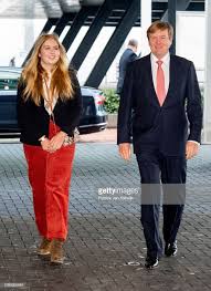 He is the eldest child of queen beatrix and. King Willem Alexander Of The Netherlands And Princess Amalia Of The Dutch Princess Simple Black Blazer Royal Fashion