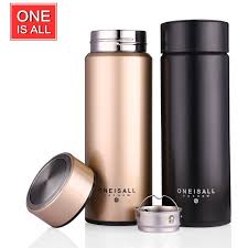 450ml Thermos Cup Stainless Steel Insulated Bottle With Tea Infuser Coffee Mug Termos Kupalar Bardak