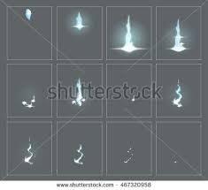 Lightning Special Effect Fx Animation Frames Sprite Sheet Electrical Lightning Thunderbolt Frames For Flash Animat Lightning Cartoon Flash Animation Lightning