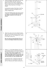 Weider 8620 System Wesy8529 Users Manual Wesy85290 156863