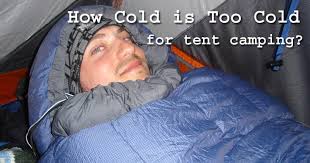 How to stay warm in a tent at night. How Cold Is Too Cold For Tent Camping Mom Goes Camping