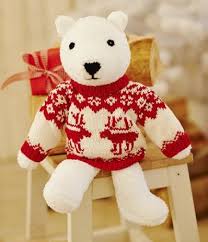 Adorable toy polar bear knitting pattern. Polar Bear Knitting Patterns To Download Today