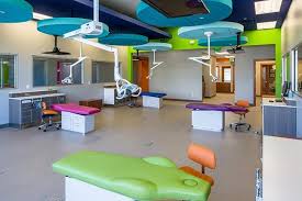 Cosmetic dentist in white marsh, maryland. Pedo Office Design