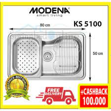 When it comes to quality, even industry experts deem the modena 'nihil ultra'. Jual Modena Ks 5100 Stainless Kitchen Sink Tempat Cuci Piring Harga Pabrik Kota Semarang Springbed Online Tokopedia