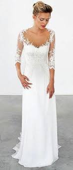 Casual Wedding Dresses For Second Marriages Plus Size Simple Lace Wedding Dress Casual Wedding Dress Wedding Dresses Simple