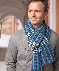 They are typically straight forward to knit and don't require seaming or careful attention to gauge. Slipped Stripes Scarf Free Men S Knitting Pattern Knitting Bee