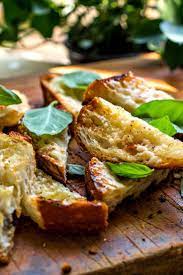 Grilled Garlic Bread With Basil And Parmesan Recipe Recipes Cooking Nyt Cooking