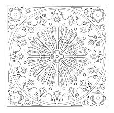 Mandala Disegno Da Colorare Gratis 37 Difficile Complesso Disegni