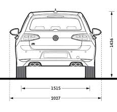 Vorgestellt wird der vw taigo im sommer 2021, marktstart ist ende des jahres. Vw Golf Vii R Abmessungen Technische Daten Lange Breite Hohe Gepackraumvolumen