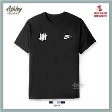 Send items directly to everyone —. T Shirt Sulam Classic Nike Undefeated Crossover Japan Design Popular Baju Casual Streetwear Embroidery Jahit Tee Shopee Malaysia