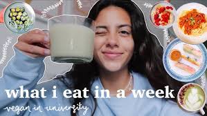what i eat in a week as a vegan in university 🌱(healthy)