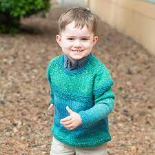 Top 5 free knitting patterns for children's sweaters this season. Ravelry Top Down Gradient Kid S Sweater Pattern By Shannon Dunbabin