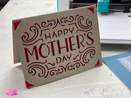 May 04, 2021 · this year, add one of these adorable, printable (and in most cases free) mother's day card designs to a thoughtful mother's day gift to show mom just how much you care. Diy Mother S Day Card With The Cricut Joy By Pink