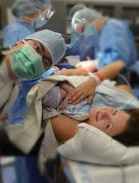 Gentle C Section How To Experience A Gentle Cesarean Mother Rising Mom Baby Pictures Baby Hospital Pictures Birth Pictures