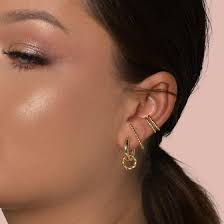 Mélodie pour elodie by michel sardou Earcuff Elodie 925 Sterling Silber 14k Vergoldet Bestelle Jetzt 25 00