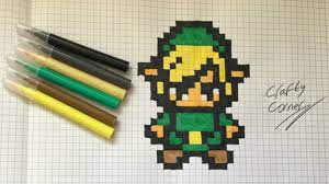 Add a few keywords to your pixels to make them easier to find and organize. How To Draw Zelda S Link Lets Draw Pixel Art Youtube