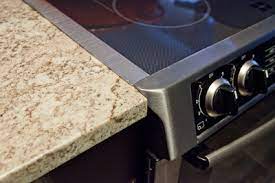 The average size of a kitchen island is 80 x 40 inches with 36 to 42 inches of clearance all the way around. Granite Countertop Height For Slide In Range Getting Ready For Granite