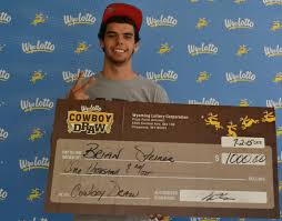 We Love Celebrating Our Wyolotto Winners Congrats To Brian Steiner From Sheridan For Matching 4 Cowboy Draw Numbers To Win 1 000 Cowboy Draw Lottery Winner
