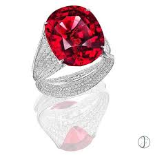 A 17 Carats Natural Burmese Vivid Red Spinel Diamond Ring By Forms Formsjewellery Burmesespinel Unheatedspi Ladies Diamond Rings Fine Jewelry Ring Jewelry