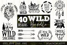 Download Wild And Boho Svg Bundle 40 Designs Wild Svg Bundle 266046 Cut Files Design Bundles