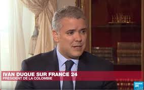 Iván duque márquez (born august 1, 1976) is a colombian politician and lawyer who is the current president of colombia, in office since 7 august 2018. Colombian President Yvan Duque On France 24 Interview Belcol