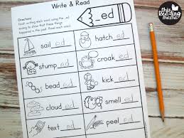 Past Tense Verbs No Prep Write And Read Pages This Reading Mama