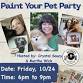 Paint Your Pet Party! event image