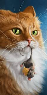 Real Tom Jerry Iphone Wallpaper Cats Illustration Cat Art Cute Animal Drawings