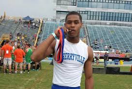 Friday closes Cherryville and high school track career with flourish