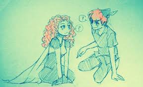 Merida X Peter Pan By Lime Hael On Deviantart The Big Four Peter Pan Disney University