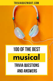 Rock stars are legendary, not just for their playi. 100 Music Trivia Questions And Answers The Ultimate Musical Quiz