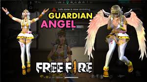 Stained glass window showing a guardian angel watching over a child Guardian Angel In Free Fire Sooneeta Youtube