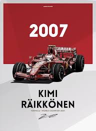 Find the perfect kimi raikkonen 2007 stock photo. Kimi Raikkonen 2007 Digital Art By Srdjan Petrovic
